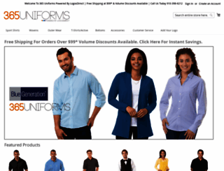 365uniforms.com screenshot