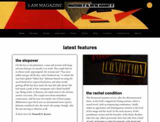 3ammagazine.com screenshot
