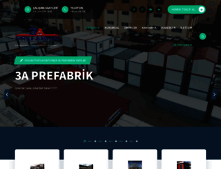 3aprefabrik.com screenshot