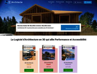 3d-architecte.com screenshot