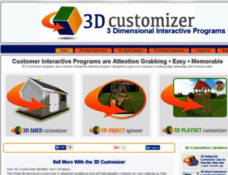 3d-customizer.com screenshot