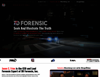3d-forensic.com screenshot