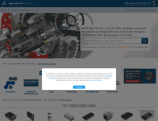 3dcontentcentral.de screenshot