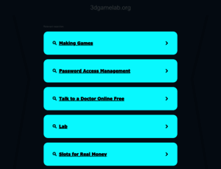 3dgamelab.org screenshot