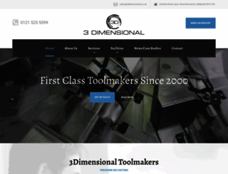 3dimensional.co.uk screenshot