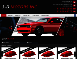 3dmotorsinc.com screenshot