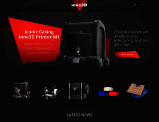 3dprint.inno3d.com screenshot