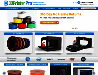 3dprinterpro.com screenshot