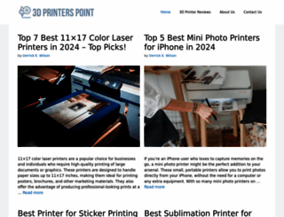 3dprinterspoint.com screenshot
