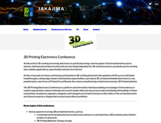 3dprintingelectronicsconference.com screenshot