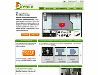 3dream.net screenshot