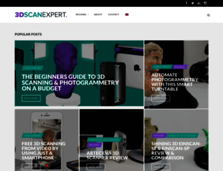 3dscanexpert.com screenshot