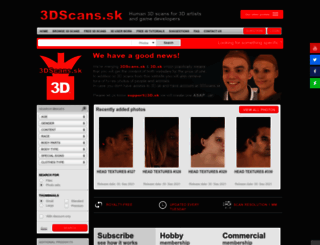 3dscans.sk screenshot