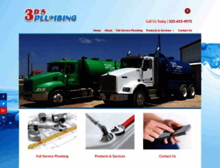 3dsplumbing.com screenshot