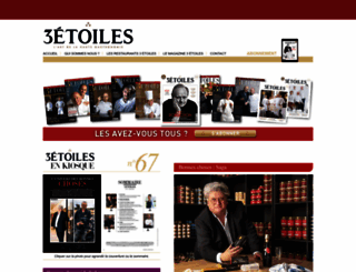 3etoilesmagazine.fr screenshot