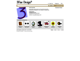 3finedesign.ecrater.com screenshot