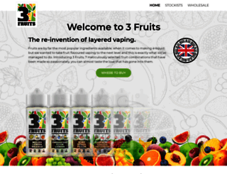 3fruits.co.uk screenshot