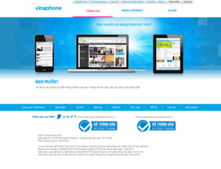 3g.vinaphone.com.vn screenshot