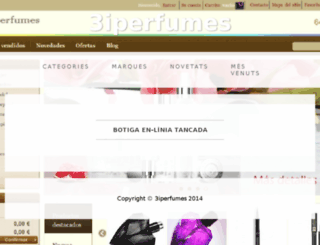 3iperfumes.com screenshot