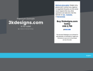 3kdesigns.com screenshot