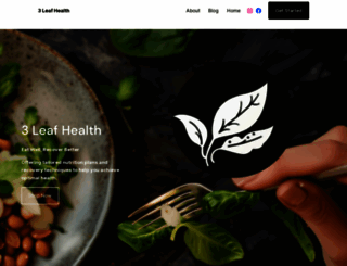 3leafhealth.com screenshot