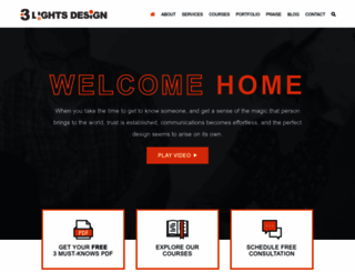 3lightsdesign.com screenshot