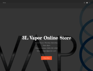 3lvapor.com screenshot