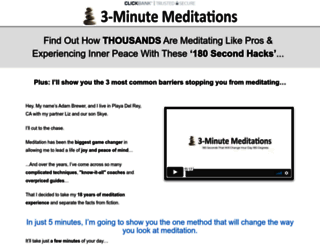 3minutemeditations.com screenshot