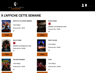 3palmes.datroniconline.fr screenshot