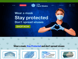 3plyfacemasks.co.uk screenshot