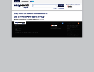 3rdcroftonparkscout.easysearch.org.uk screenshot