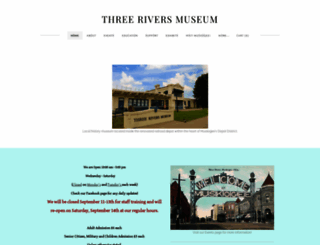 3riversmuseum.com screenshot