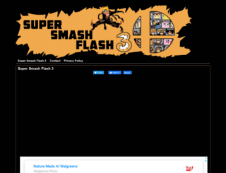 3supersmashflash.com screenshot
