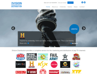 3visiondistribution.com screenshot