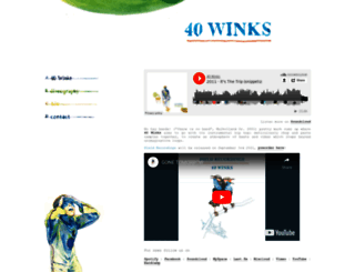 40winksmusic.com screenshot