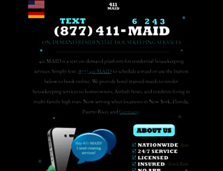 411maid.com screenshot