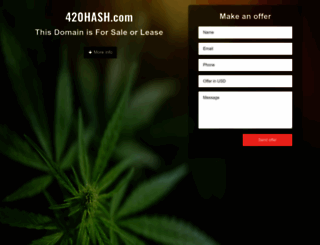 420hash.com screenshot