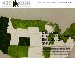 420kushsupplier.com screenshot
