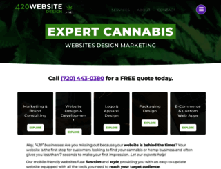 420websitedesign.com screenshot