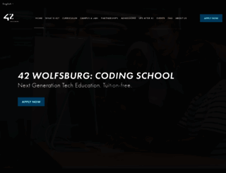 42wolfsburg.de screenshot