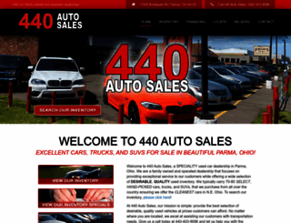 440autosales.com screenshot