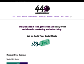 440marketinggroup.com screenshot