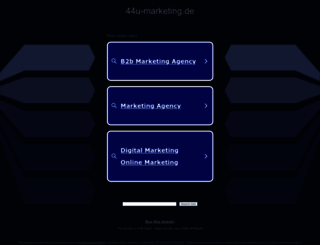 44u-marketing.de screenshot