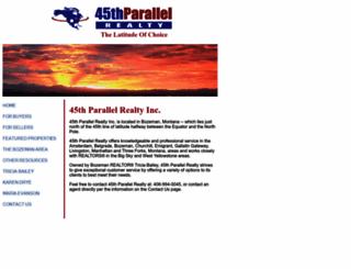 45thparallelrealty.com screenshot
