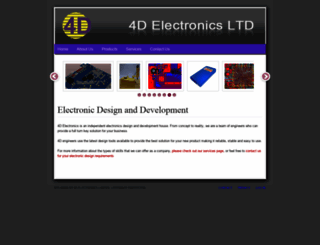 4d-electronics.co.nz screenshot