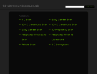 4d-ultrasoundscan.co.uk screenshot