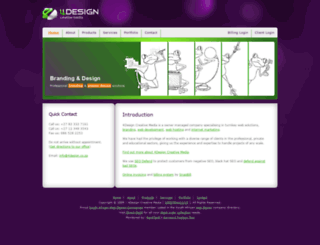 4design.co.za screenshot