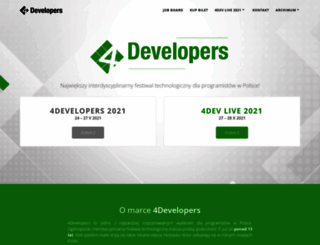 4developers.org.pl screenshot