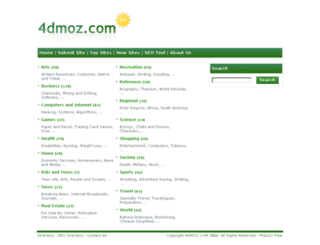 4dmoz.com screenshot