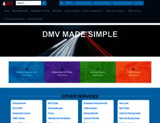 4dmv.com screenshot